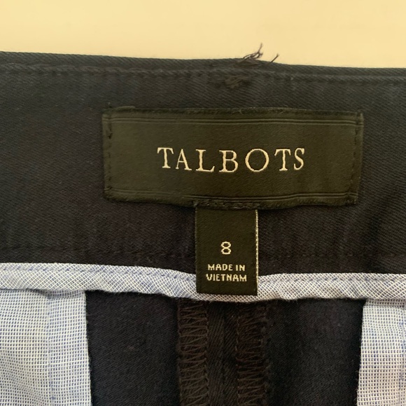 Women’s TALBOTS Ankle Cut Dress Pants 8 - Picture 5 of 8